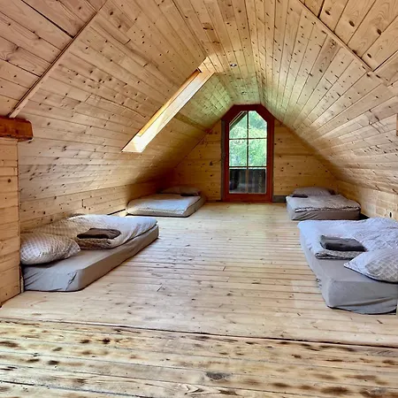 On Pohorje Hill Maribor Bike Park Next To The Downhill Track Chalet Hočko Pohorje